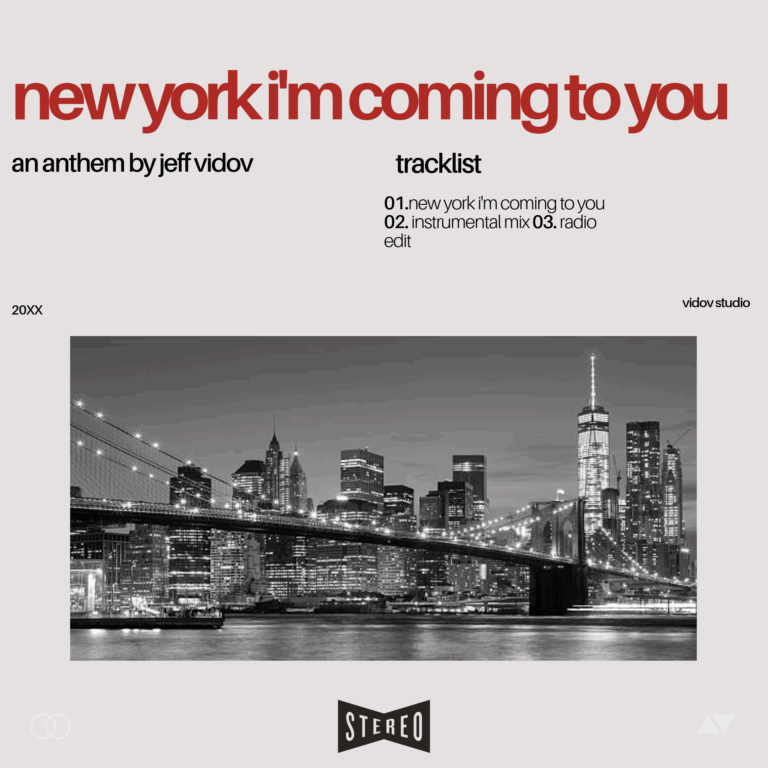 “New York I’m Coming to You” by Jeff Vidov